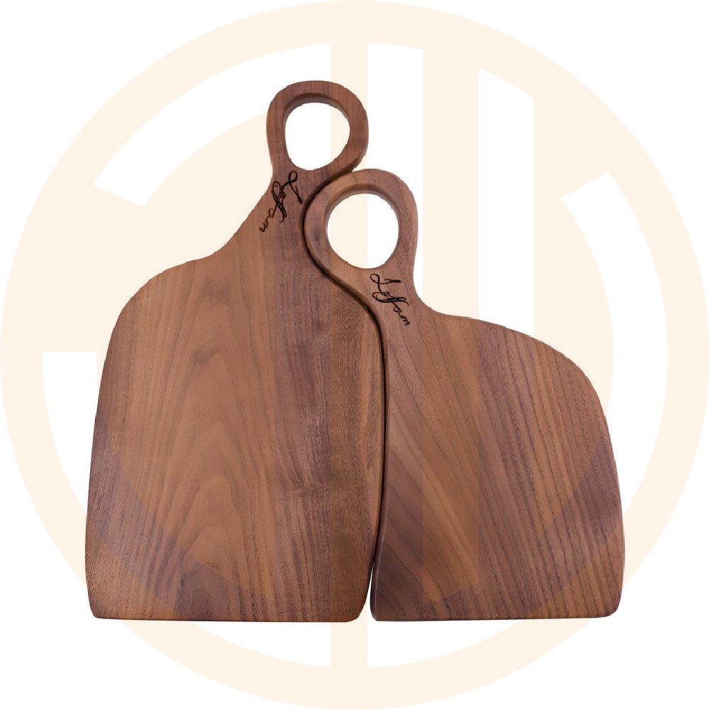Duo de planches à découper personnalisées